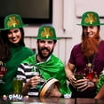 thumbnail image 4 of PMU St. Patrick's Day Headwear Decorations and Party Supplies - Plastic Derby with Shamrock - Irish Costume, Party Accessory (1/pkg) Pkg/1, 4 of 6