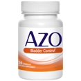 AZO Bladder Control with GoLess Capsules 54 ea (Pack of 6)