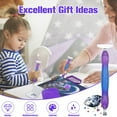 thumbnail image 6 of ZYNERY 18 Pcs Diamond Painting Pens Kit, Metal Tips & Resin Drill Pens, Diamond Painting Tools Accessories with Anti-slip Mat, Tray, Clay - Ideal for DIY Craft, Diamond Art Lover & Beginner (Purple), 6 of 9