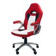 thumbnail image 4 of ViscoLogic Chaise de Bureau Pivotante de Style Gaming de la Série (Rouge -Blanc-Noir), 4 of 8