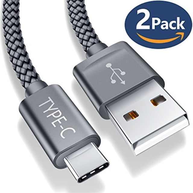 USB Type C Cable,JSAUX(2Pack 6.6FT) USBC to USB A 2.0 Fast Charger