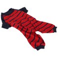 thumbnail image 2 of Pet Jumpsuit, Multipurpose Stylish Dog Clothes Comfortable Light  For Travel For Indoor For Vacation SY59 Gray Contrast Color,SY60 Red Contrast Color, 2 of 8