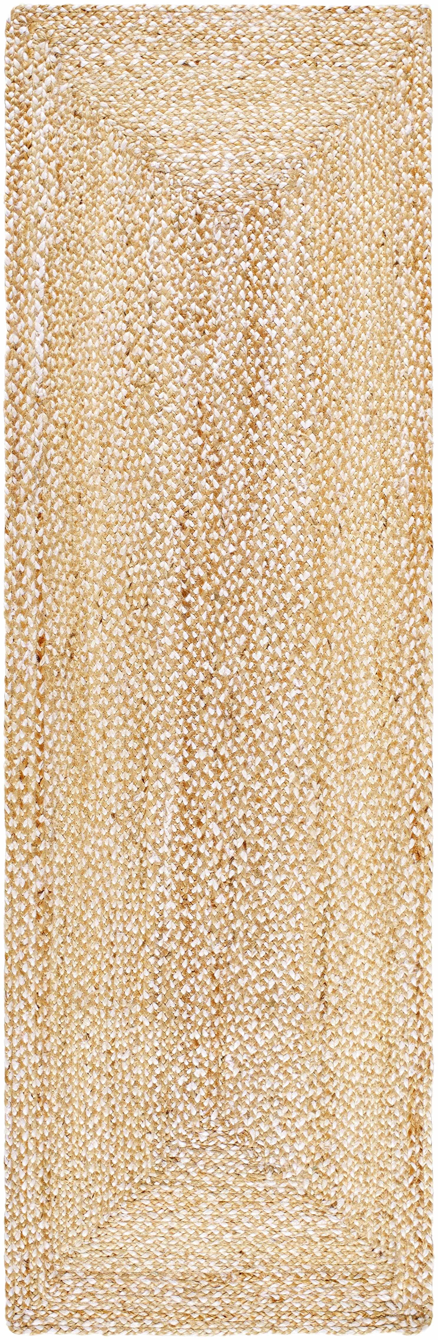 Hauteloom Elkie Jute Living Room, Bedroom Area Rug - 6' x 9'