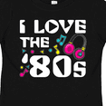 thumbnail image 4 of Inktastic I Love the '80s-musical Notes Boys or Girls Toddler T-Shirt, 4 of 5