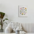 thumbnail image 4 of Faith Love Family Quote Traditional Floral Wreath 36 in x 48 in Painting Canvas Art Print, by Stupell Home Décor, 4 of 5