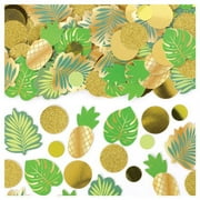 Hawaiian Luau 'Tropical Pineapple' Glitter Confetti (2.5oz)