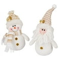 thumbnail image 1 of 2 uds juguetes enanos de Navidad muñecos de nieve viejos productos decorativos de Navidad adornos de regalo de Navidad, 1 of 5