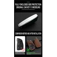 thumbnail image 5 of Key Fob Cover Compatible with Buick Enclave Encore Envision Avenir Honda Prologue 2024-2025 Keychain Case Holder Protector,A-Brown, 5 of 6