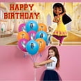 thumbnail image 2 of Mira Royal Latex Balloons Birthday Party Supplies Kit Decor Banner Decorations Backdrop Cake Topper, 2 of 6