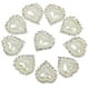 thumbnail image 1 of 10x Diamante de Imitación de Cristal Botón de Perla Parte Posterior Plana Decoración de Artesanía de Boda Macarena Botones de perlas de diamantes de imitación, 1 of 8