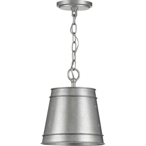 Progress Galveston P500226-141 9" Outdoor Hanging Pendant Light, E26 Bulb