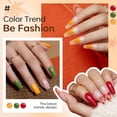 thumbnail image 3 of Set de esmaltes de uñas en gel Modelones Fall de 40 colores con base y capa superior, 3 of 9