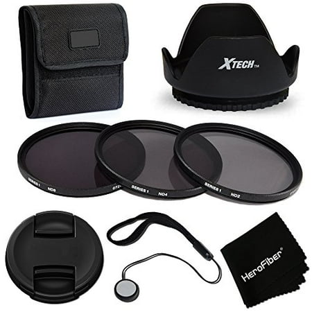 PRO 72mm ND Filters Accessory KIt w/ 3 Piece 72mm ND (Neutral Density)