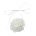 thumbnail image 3 of Collar de gargantilla de flores Yuyangstore gargantilla Floral elegante blanco, 3 of 8