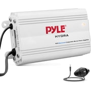 Pyle Bluetooth Marine Amplifier Kit, 4-Ch. Waterproof Audio Power Amp System