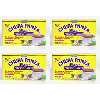 New Improved Formula Tea CHUPA Grass - Tea Based Ginger, Gotu Kola &  Cinammon & Te CHUPA Panza Jengibre (30 Tea Bags/0.10 oz Each)