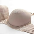 thumbnail image 5 of SMihono Minimizer Bras for Women Full Coverage Underwire Bras Plus Size Lifting Lace Bra for Heavy Breast B to D Cup Beige 80, 5 of 5