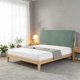 thumbnail image 4 of YiJuHui Stretch Headboard Cover Full Wrap Protection, Elastic Dustproof Headboard Protector with Soft Padded Quilted Fabric, Modern Solid Bed Headboard Slipcover for Master Bedroom, 4 of 6