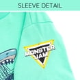 thumbnail image 6 of Monster Jam Toddler Boys' Novelty 3D Graphic T-Shirt Turquoise Megalodon, 6 of 6
