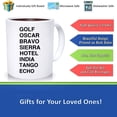 thumbnail image 3 of Leaving Gifts Ideas Joke Funny Retirement Gift Mugs For Work Colleagues Friends Him Her Boss Nato Phonetic Alphabet 56, Ceramic Novelty Coffee Mugs 11oz, 15oz Mug, Tea Cup, Gift Present, 3 of 4
