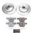 thumbnail image 3 of PowerStop Rear Z26 Street Warrior Carbon-Fiber Ceramic Brake Pad and Drilled and Slotted Rotor Kit Fits: BMW Select Models K2940-26, 3 of 9