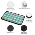 thumbnail image 5 of Bingfone Car Four-Season Universal Armrest Box Mat,Car Armrest Seat Cover Soft Leather Waterproof Armrest Cover Center Console Mat-Starfish On Checkered Background, 5 of 7