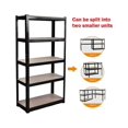 Lwory Storage Shelving Unit Garage Shelves Heavy Duty Metal Rack 30" W