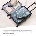 thumbnail image 4 of Portable Cosmetics Storage Bag Hanging Travel Makeup Bag Foldable Toiletry Organizer Pouch  Navy Blue, 4 of 4