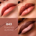 thumbnail image 2 of L'Oreal Paris Colour Riche Original Satin Lipstick for Moisturized Lips, 843 Toasted Almond, 2 of 6