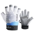thumbnail image 2 of Cycling Gloves Wear Resistant Silicone Palm Fishing Gloves for Outdoor Camping Mountaineering Fitness, 2 of 8