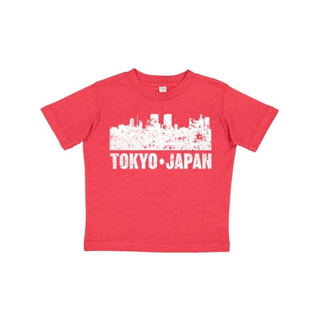 

Inktastic Tokyo Japan City Skyline with Grunge Gift Toddler Boy or Toddler Girl T-Shirt