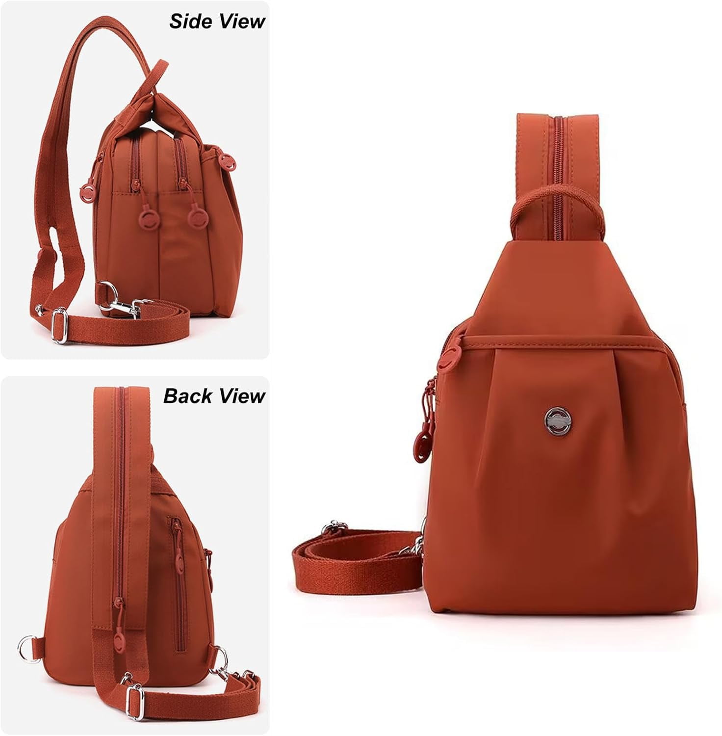 2026 3 in 1 Anti-Theft Travel Tote Bag, Durable Waterproof Nylon Carry-on Bag, Lightweight Large Travel Satchel for Flight, Business Trip Essential.