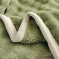 thumbnail image 4 of Usmixi Blanket Flannel Blanket Person Blanket Embroidered Knee Blanket Office Fleece Blanket Small Blanket 100x150cm up to 45% Off, 4 of 5