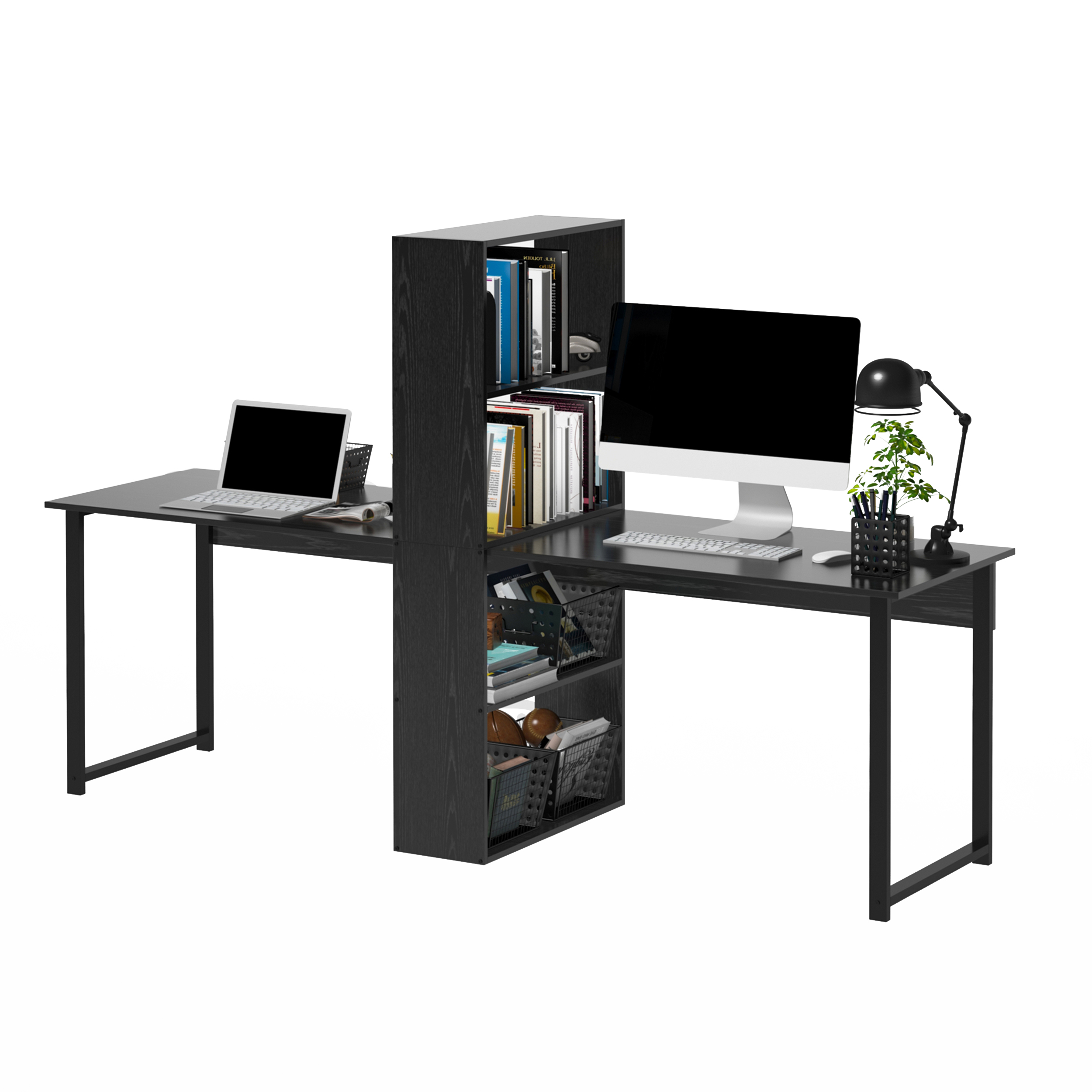 88” Extra Long 2-Person Computer Desk