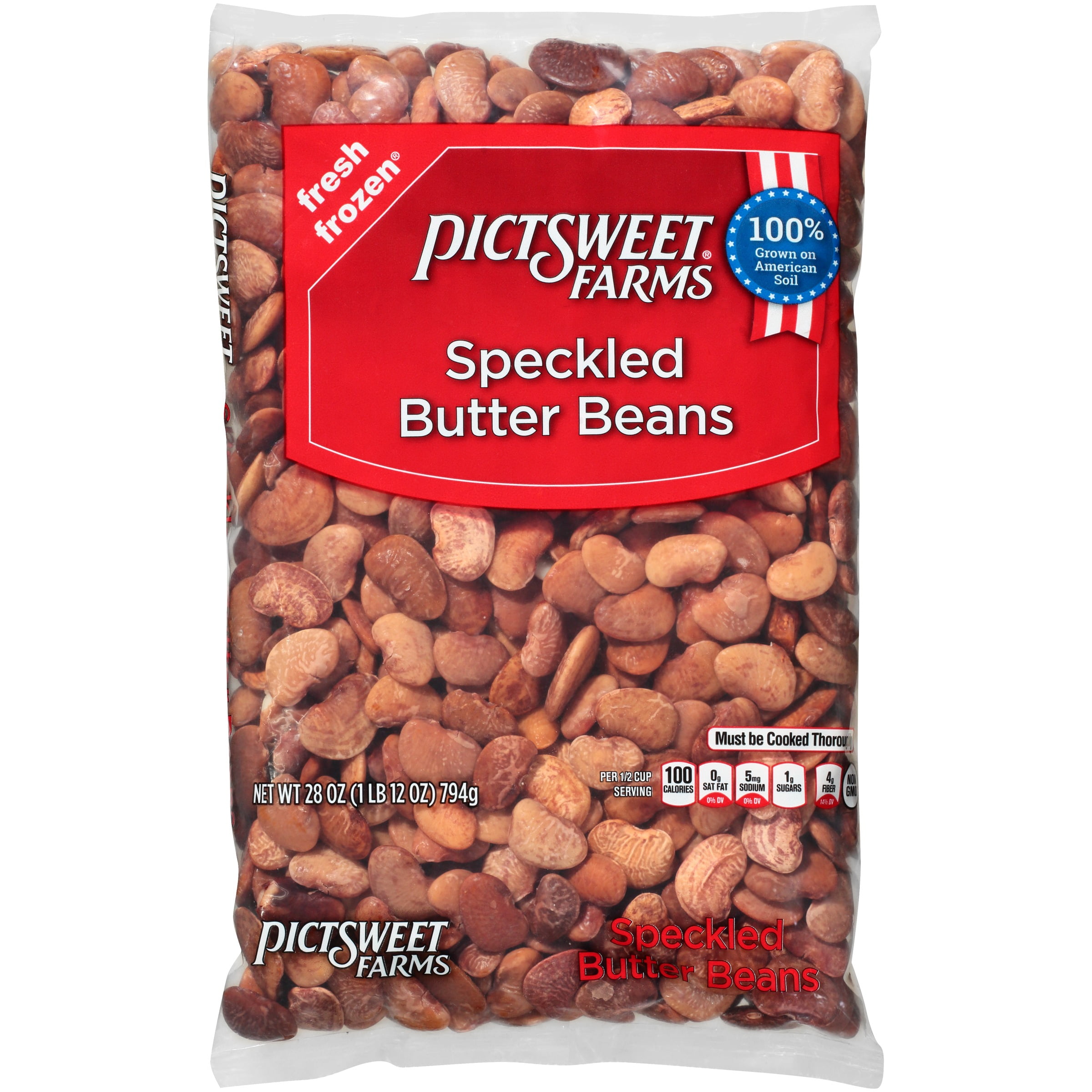 Pictsweet Farms® Speckled Butter Beans 28 oz. Bag