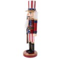 thumbnail image 4 of Miangastore 1pc Classic Wooden Walnut Soldier Nutcracker Puppet Soldier Toys Desktop, 4 of 8