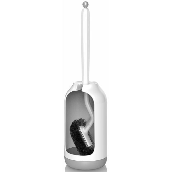 Juego de portaescobillas para inodoro HAMITOR Bathroom White