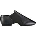 thumbnail image 3 of Zapatos de Baile Linodes Tent con Parte Superior de Cuero Jazz Slip-on Negro, 3 of 6