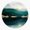 1pcs, variant on Waters Edge Reflection Ocean Scenic Sticker
