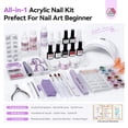 thumbnail image 2 of Kit de uñas acrílicas SAVILAND Essentials todo en 1 con lámpara de uñas de 88 W, 2 of 7