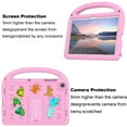 thumbnail image 3 of for Samsung Galaxy Tab A9+ 11.0" 2023 SM-X210 / SM-X215 / SM-X216B Silicone Kids Friendly Shockproof Cute Case with Handle Grip, Heavy Duty Multiple Angles Kickstand Rugged Cover, Pink, 3 of 8
