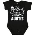 thumbnail image 3 of Inktastic My Best Friend is My Auntie with Hearts Boys or Girls Baby Bodysuit, 3 of 5