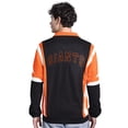 thumbnail image 2 of Men's Starter Black/Orange San Francisco Giants Contender Tricot Full-Zip Track Jacket, 2 of 2