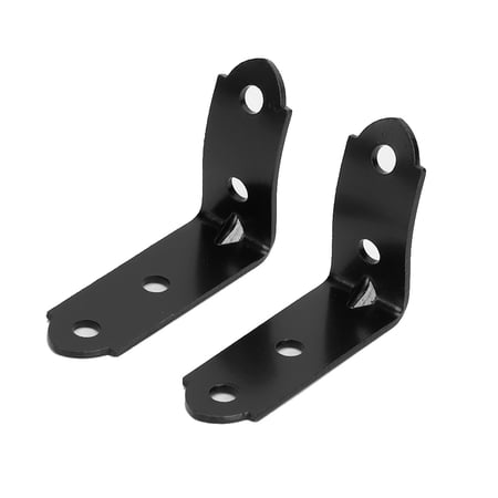 M Buder Glove Box Hinge Bracket Repair Kit, Black Steel Replacement Parts for Audi A4 S4 RS4 B6 B7 8E 2001-2008 (3.94 inches / 10 cm)