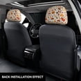thumbnail image 3 of Kdxio Thanksgiving Food Pattern Print 2 Piece Car Head Rest Covers Set Auto Front/Rear Seats Headrest Cover Universal Fit Most Cars,Sedan, SUV, 3 of 9