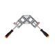 thumbnail image 1 of Right Angle Clamp 90° 2 Handle Corner Screw Mitre Fixture for Picture Frame Drawer, 1 of 4