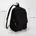 thumbnail image 2 of Woman Backpack Large Capacity Travel Bookbags Simple for Outdoor Sport (Blue), 2 of 9
