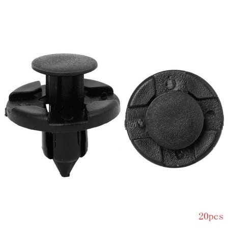 20pcs 8mm Hole Rivet Fastener Flaps Bumper Clips for for Car
