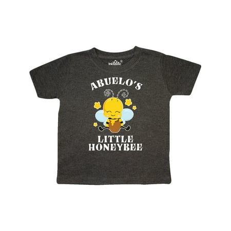 

Inktastic Cute Bee Abuelo s Little Honeybee with Stars Gift Toddler Boy or Toddler Girl T-Shirt