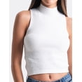 thumbnail image 2 of Blusa Básica Sin Mangas Roman Fashion 0084 Blanco M, 2 of 3